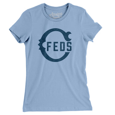 Chicago Feds Baseball Women's T-Shirt-Allegiant Goods Co. Vintage Sports Apparel