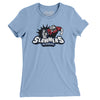 Alabama Slammers Hockey Women's T-Shirt-Baby Blue-Allegiant Goods Co. Vintage Sports Apparel