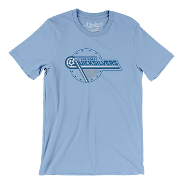 Las Vegas Quicksilvers Soccer Men/Unisex T-Shirt-Allegiant Goods Co. Vintage Sports Apparel