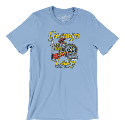 Geauga Lake Amusement Park Men/Unisex T-Shirt-Baby Blue-Allegiant Goods Co. Vintage Sports Apparel
