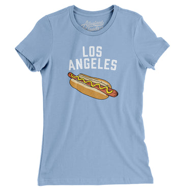 Los Angeles Hot Dog Women's T-Shirt-Allegiant Goods Co. Vintage Sports Apparel