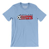 Maryland Bays Soccer Men/Unisex T-Shirt-Baby Blue-Allegiant Goods Co. Vintage Sports Apparel