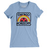 Chicago Horizons Soccer Women's T-Shirt-Baby Blue-Allegiant Goods Co. Vintage Sports Apparel