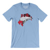San Francisco Fog Soccer Men/Unisex T-Shirt-Baby Blue-Allegiant Goods Co. Vintage Sports Apparel