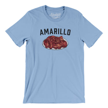 Amarillo Steak Men/Unisex T-Shirt-Allegiant Goods Co. Vintage Sports Apparel