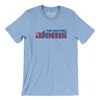 Philadelphia Atoms Soccer Men/Unisex T-Shirt-Baby Blue-Allegiant Goods Co. Vintage Sports Apparel