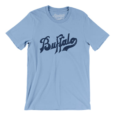 Buffalo Blues Baseball Men/Unisex T-Shirt-Allegiant Goods Co. Vintage Sports Apparel