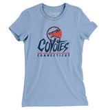 Connecticut Coyotes Arena Football Women's T-Shirt-Allegiant Goods Co. Vintage Sports Apparel
