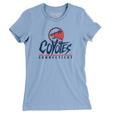 Connecticut Coyotes Arena Football Women's T-Shirt-Allegiant Goods Co. Vintage Sports Apparel