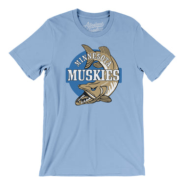 Minnesota Muskies Basketball Men/Unisex T-Shirt-Allegiant Goods Co. Vintage Sports Apparel