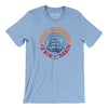 New England Tea Men Soccer Men/Unisex T-Shirt-Baby Blue-Allegiant Goods Co. Vintage Sports Apparel