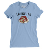 Louisville Hot Brown Women's T-Shirt-Allegiant Goods Co. Vintage Sports Apparel