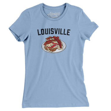 Louisville Hot Brown Women's T-Shirt-Allegiant Goods Co. Vintage Sports Apparel