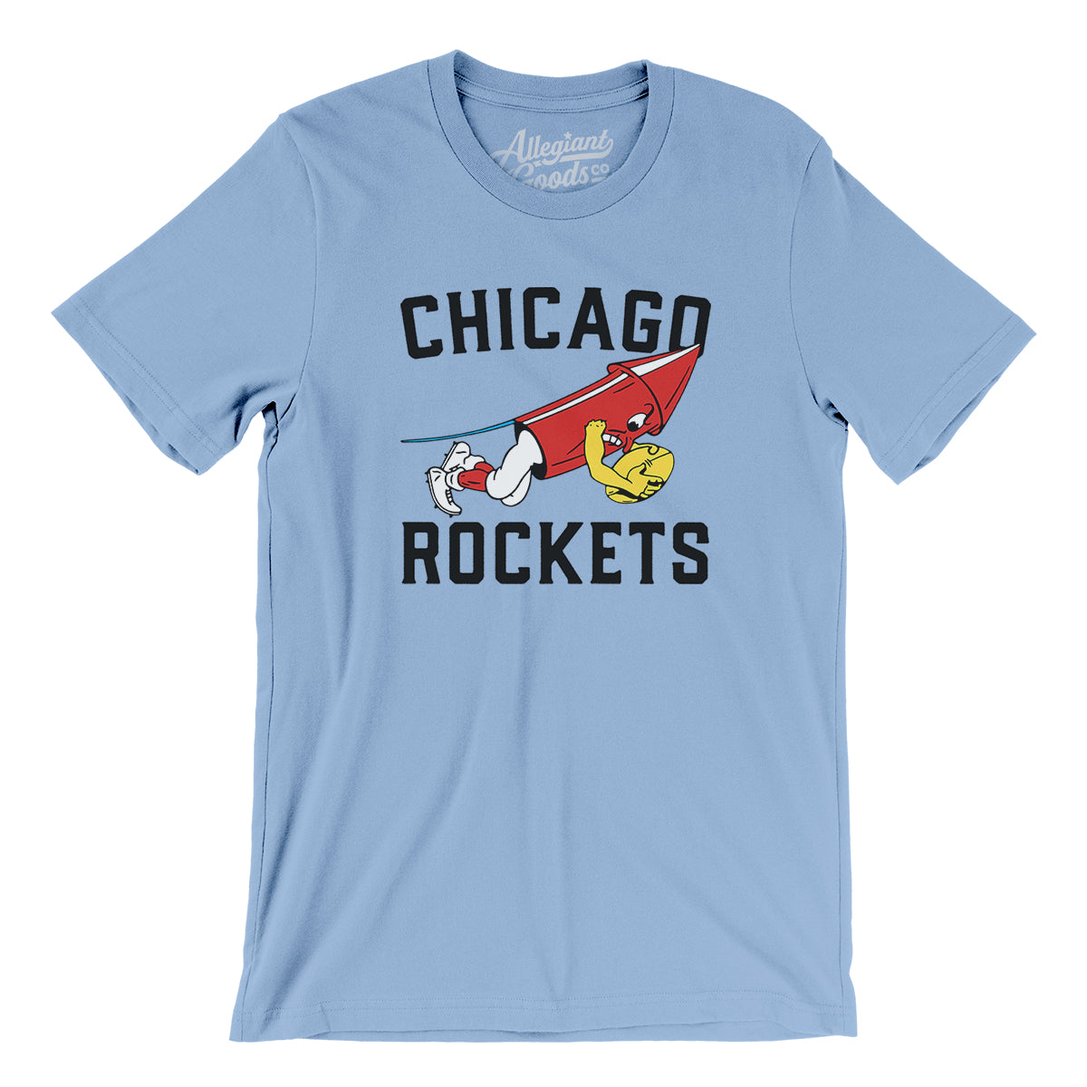 Chicago Rockets Football Men/Unisex T-Shirt - Allegiant Goods Co.