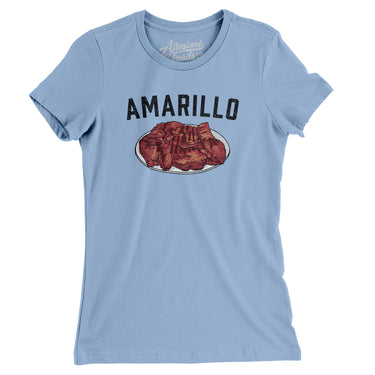 Amarillo Steak Women's T-Shirt-Allegiant Goods Co. Vintage Sports Apparel