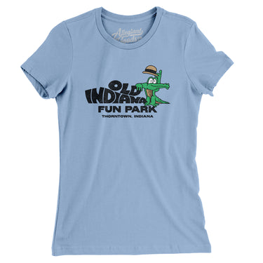 Old Indiana Fun Park Amusement Park Women's T-Shirt-Allegiant Goods Co. Vintage Sports Apparel