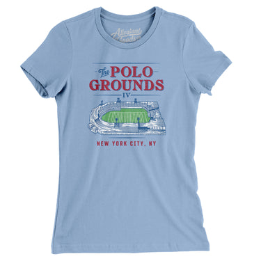 Polo Grounds Stadium Women's T-Shirt-Allegiant Goods Co. Vintage Sports Apparel