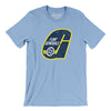 Flint Generals Hockey Men/Unisex T-Shirt-Baby Blue-Allegiant Goods Co. Vintage Sports Apparel