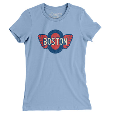 Boston Olympics Hockey Women's T-Shirt-Allegiant Goods Co. Vintage Sports Apparel