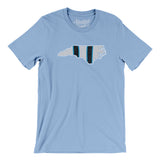 North Carolina Helmet Stripes Men/Unisex T-Shirt-Allegiant Goods Co. Vintage Sports Apparel