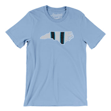 North Carolina Helmet Stripes Men/Unisex T-Shirt-Allegiant Goods Co. Vintage Sports Apparel
