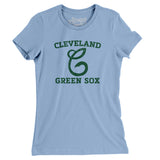 Cleveland Green Sox Baseball Women's T-Shirt-Allegiant Goods Co. Vintage Sports Apparel
