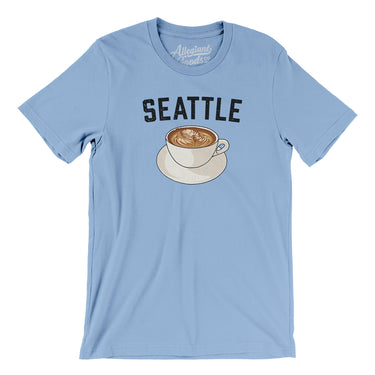 Seattle Coffee Men/Unisex T-Shirt-Allegiant Goods Co. Vintage Sports Apparel