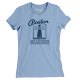 Boston Beacons Soccer Women's T-Shirt-Allegiant Goods Co. Vintage Sports Apparel