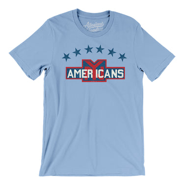 New York Americans Hockey Men/Unisex T-Shirt-Allegiant Goods Co. Vintage Sports Apparel