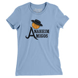 Anaheim Amigos Basketball Women's T-Shirt-Allegiant Goods Co. Vintage Sports Apparel