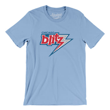 Chicago Blitz Football Men/Unisex T-Shirt-Allegiant Goods Co. Vintage Sports Apparel
