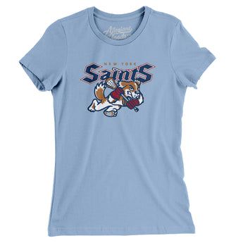 New York Saints Lacrosse Women's T-Shirt-Allegiant Goods Co. Vintage Sports Apparel