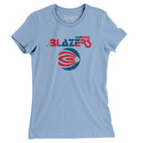 Florida Blazers Football Women's T-Shirt-Allegiant Goods Co. Vintage Sports Apparel