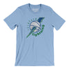 Rockford Lightning Basketball Men/Unisex T-Shirt-Baby Blue-Allegiant Goods Co. Vintage Sports Apparel