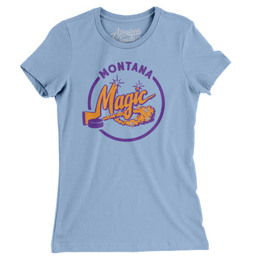 Montana Magic Hockey Women's T-Shirt-Allegiant Goods Co. Vintage Sports Apparel