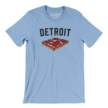 Detroit Style Pan Pizza Men/Unisex T-Shirt-Allegiant Goods Co. Vintage Sports Apparel