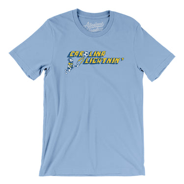 Carolina Lightnin' Soccer Men/Unisex T-Shirt-Allegiant Goods Co. Vintage Sports Apparel