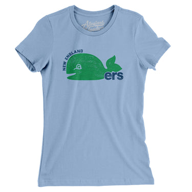 New England Whalers Hockey Women's T-Shirt-Allegiant Goods Co. Vintage Sports Apparel