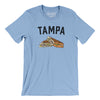 Tampa Cuban Sandwich Men/Unisex T-Shirt-Baby Blue-Allegiant Goods Co. Vintage Sports Apparel