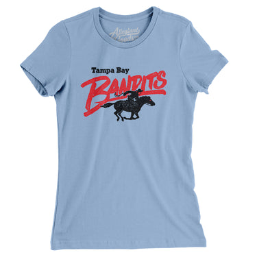 Tampa Bay Bandits Football Women's T-Shirt-Allegiant Goods Co. Vintage Sports Apparel