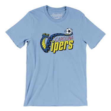 Carolina Vipers Soccer Men/Unisex T-Shirt-Allegiant Goods Co. Vintage Sports Apparel