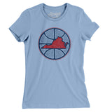 Virginia Basketball Women's T-Shirt-Allegiant Goods Co. Vintage Sports Apparel