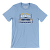 St. Louis Arena Men/Unisex T-Shirt-Baby Blue-Allegiant Goods Co. Vintage Sports Apparel