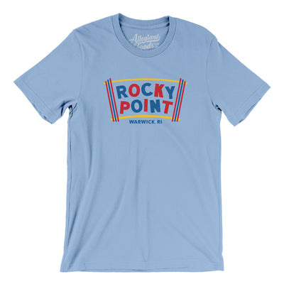 Rocky Point Amusement Park Men/Unisex T-Shirt-Baby Blue-Allegiant Goods Co. Vintage Sports Apparel
