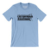 Amarillo Wranglers Hockey Men/Unisex T-Shirt-Baby Blue-Allegiant Goods Co. Vintage Sports Apparel