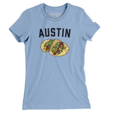 Austin Tacos Women's T-Shirt-Allegiant Goods Co. Vintage Sports Apparel