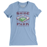 Shibe Park Philadelphia Women's T-Shirt-Allegiant Goods Co. Vintage Sports Apparel