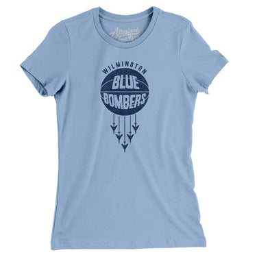 Wilmington Blue Bombers Basketball Women's T-Shirt-Allegiant Goods Co. Vintage Sports Apparel
