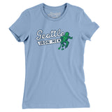 Seattle Ironmen Hockey Women's T-Shirt-Allegiant Goods Co. Vintage Sports Apparel