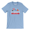 Space City USA Amusement Park Men/Unisex T-Shirt-Baby Blue-Allegiant Goods Co. Vintage Sports Apparel